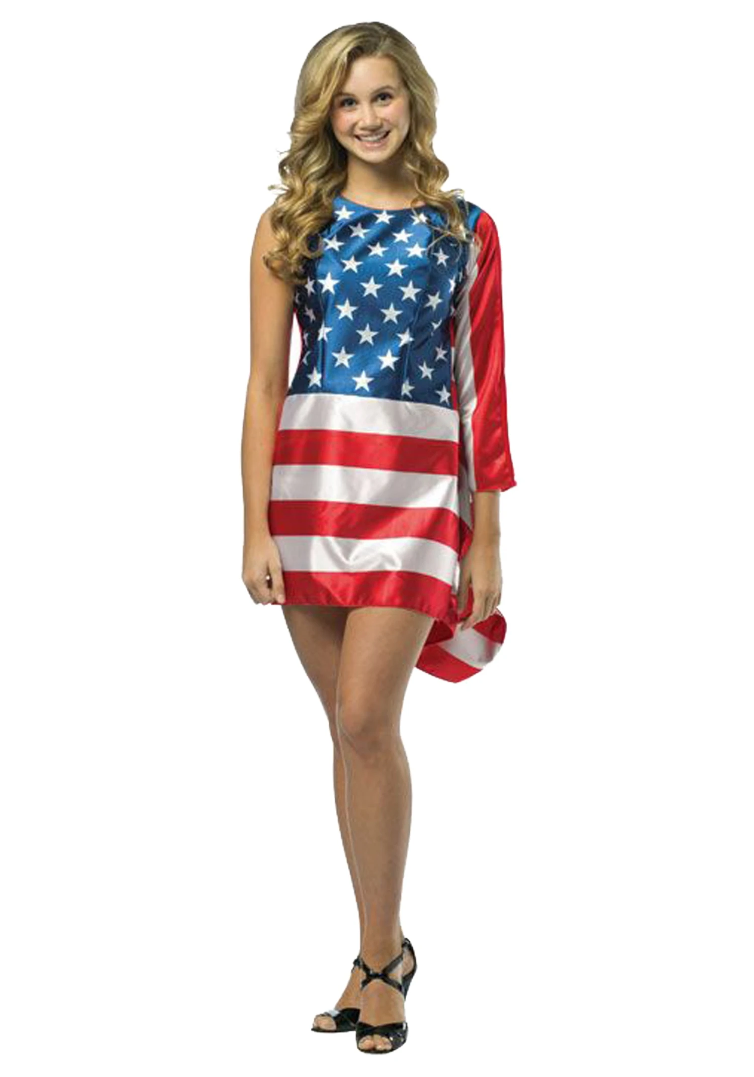 Teen Flag Costume Dress 3 Teen Flag Costume Dress