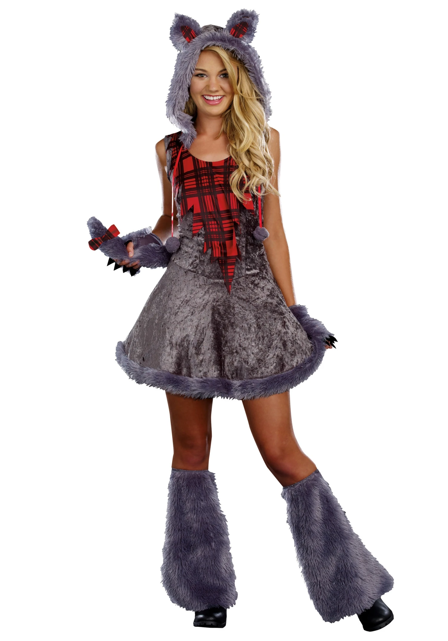 Dreamgirl Teen Full Moon Sassy Werewolf Costume 3 Dreamgirl Teen Full Moon Sassy Werewolf Costume