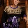 The Dark Crystal Ugly Christmas Sweater -Halloween Costumes the dark crystal holiday sweater