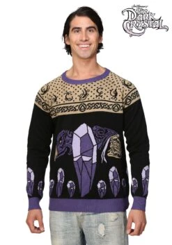 The Dark Crystal Ugly Christmas Sweater 9 The Dark Crystal Ugly Christmas Sweater -Halloween Costumes the dark crystal holiday sweater alt 2