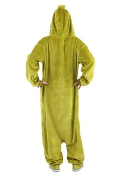 The Grinch Adult Onesie Costume 14 The Grinch Adult Onesie Costume -Halloween Costumes the grinch adult onesie alt 7