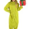 Dr. Seuss The Grinch Jumpsuit Adult Costume 2 Dr. Seuss The Grinch Jumpsuit Adult Costume -Halloween Costumes the grinch jumpsuit costume adult 0