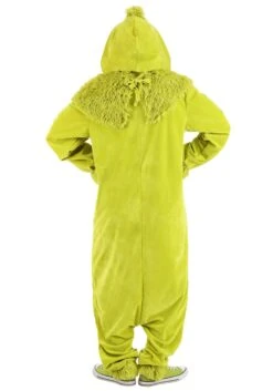 Dr. Seuss The Grinch Jumpsuit Adult Costume -Halloween Costumes the grinch jumpsuit costume adult alt 3