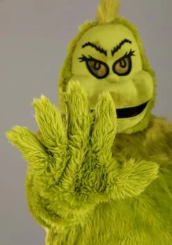 Adult The Grinch Plus Size Premium Costume 10 Adult The Grinch Plus Size Premium Costume -Halloween Costumes the grinch plus size premium costume alt 3