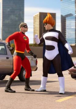 Men's Disney And Pixar The Incredibles Syndrome Costume -Halloween Costumes the incredibles adult syndrome costume alt 7