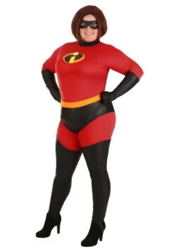 The Incredibles Deluxe Plus Size Mrs. Incredible Costume For Women 10 The Incredibles Deluxe Plus Size Mrs. Incredible Costume For Women -Halloween Costumes the incredibles deluxe plus size womens mrs incre alt 3