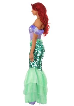 Women's Disney The Little Mermaid Premium Ariel Mermaid Costume Dress 14 Women's Disney The Little Mermaid Premium Ariel Mermaid Costume Dress -Halloween Costumes the little mermaid adult premium ariel mermaid dre alt 5