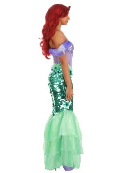 Women's Disney The Little Mermaid Premium Ariel Mermaid Costume Dress 15 Women's Disney The Little Mermaid Premium Ariel Mermaid Costume Dress -Halloween Costumes the little mermaid adult premium ariel mermaid dre alt 7