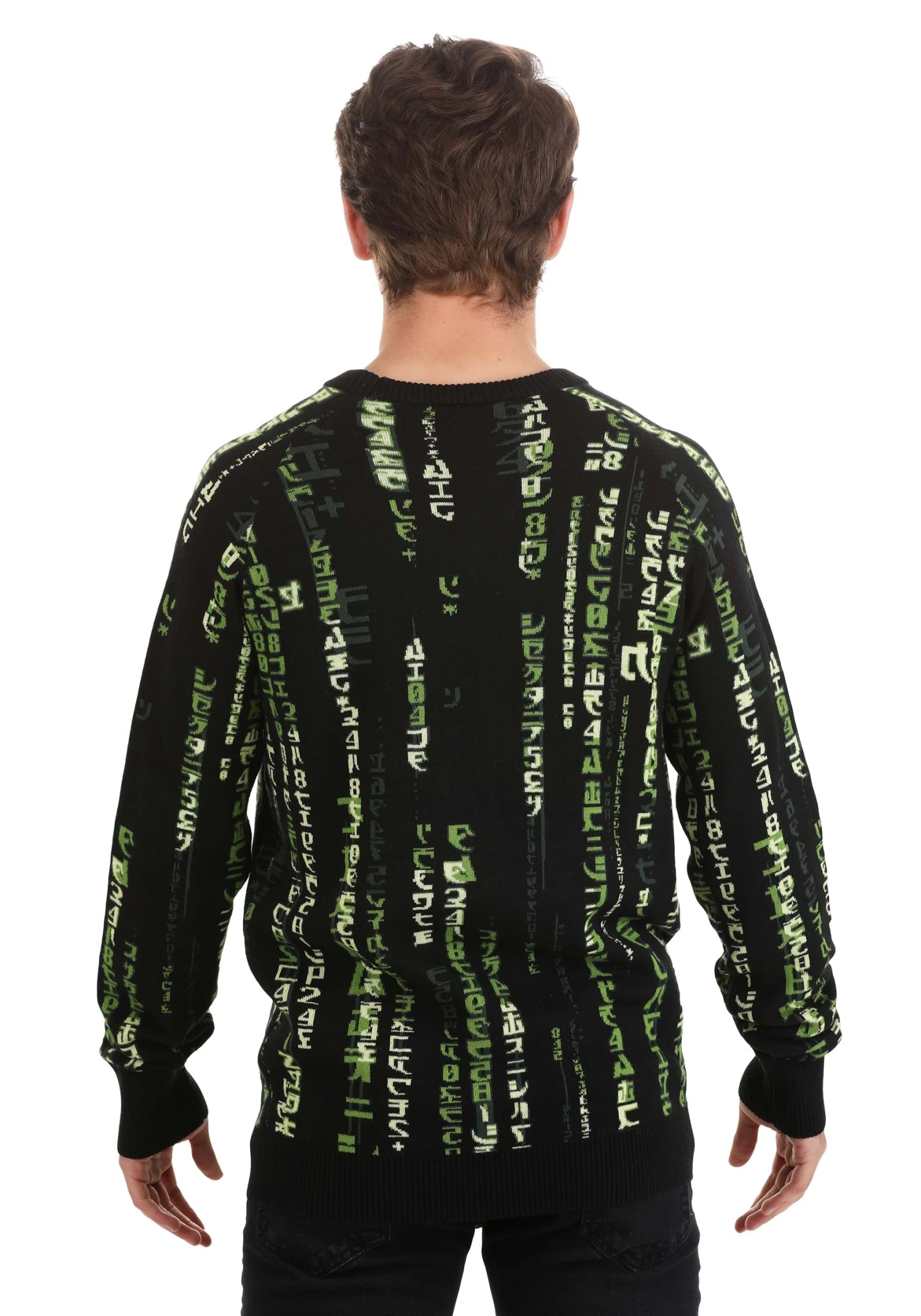 Adult The Matrix Ugly Sweater 7 Adult The Matrix Ugly Sweater - Image 5
