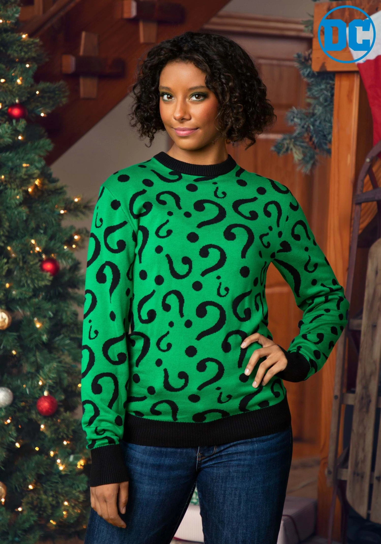The Riddler Adult Christmas Sweater 8 The Riddler Adult Christmas Sweater - Image 6