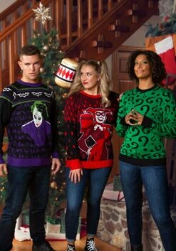 The Riddler Adult Christmas Sweater 13 The Riddler Adult Christmas Sweater -Halloween Costumes the riddler ugly christmas sweater alt 8