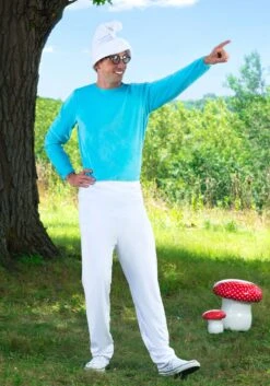 The Smurfs Adult Smurf Costume -Halloween Costumes the smurfs adult smurf costume alt 6