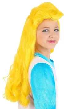 The Smurfs Girl's Smurfette Wig 12 The Smurfs Girl's Smurfette Wig -Halloween Costumes the smurfs girls smurfette wig alt 2