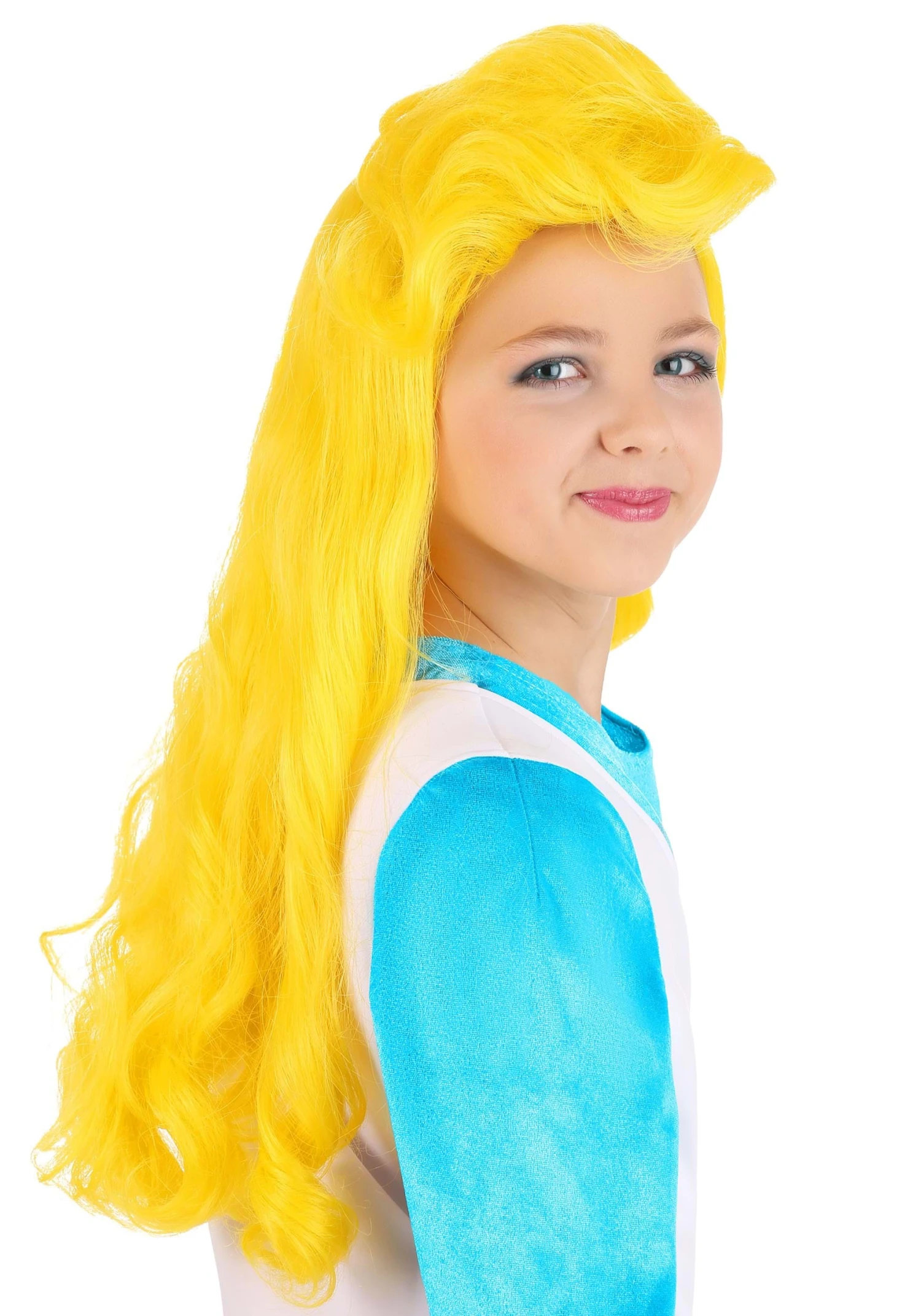 The Smurfs Girl's Smurfette Wig 5 The Smurfs Girl's Smurfette Wig - Image 3
