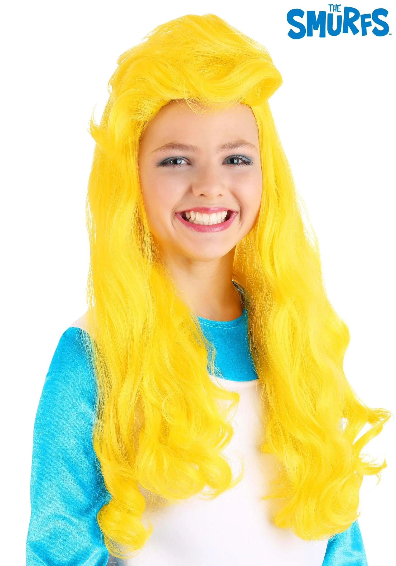 The Smurfs Girl's Smurfette Wig 3 The Smurfs Girl's Smurfette Wig