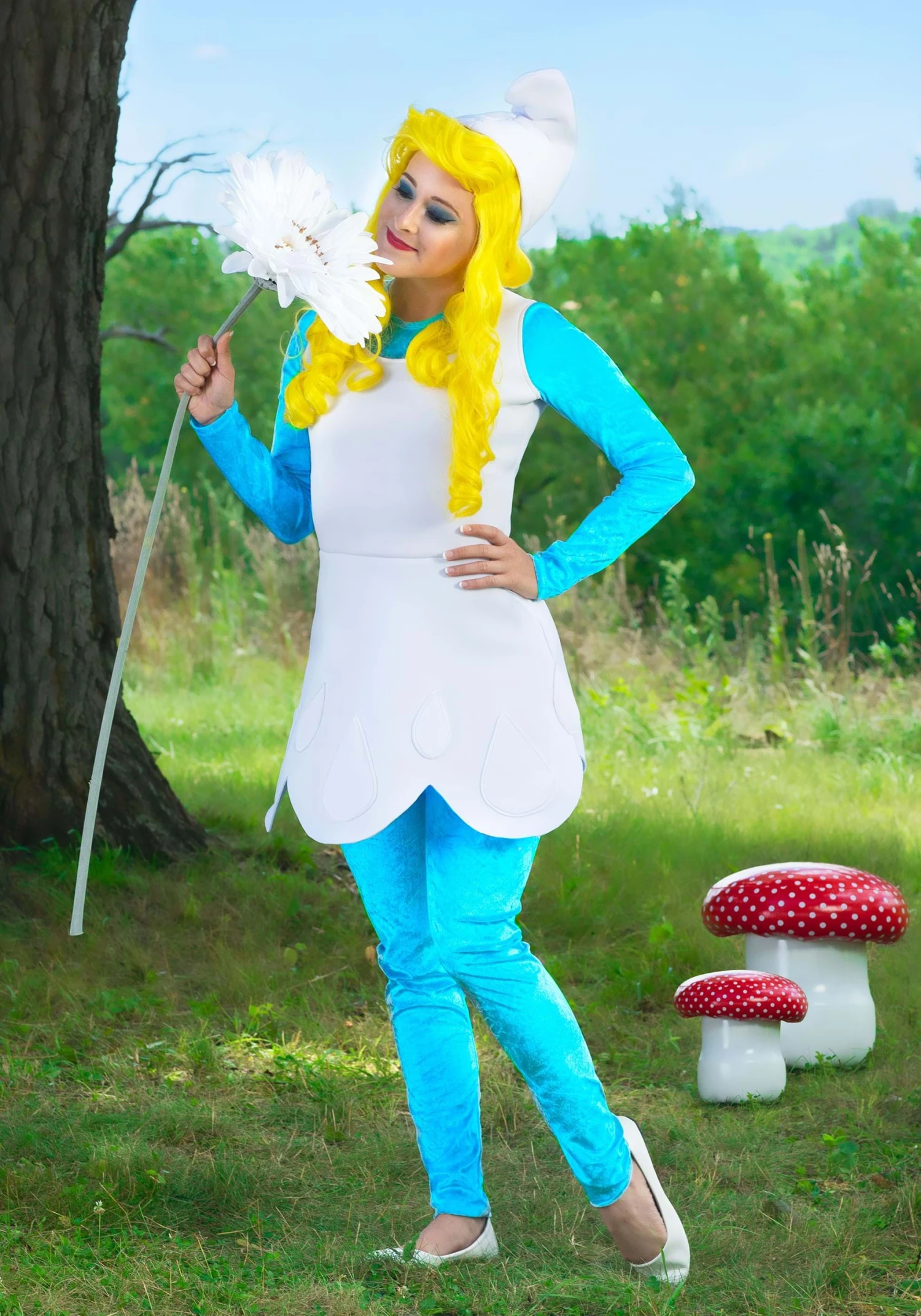 The Smurfs Women's Smurfette Costume 7 The Smurfs Women's Smurfette Costume - Image 5