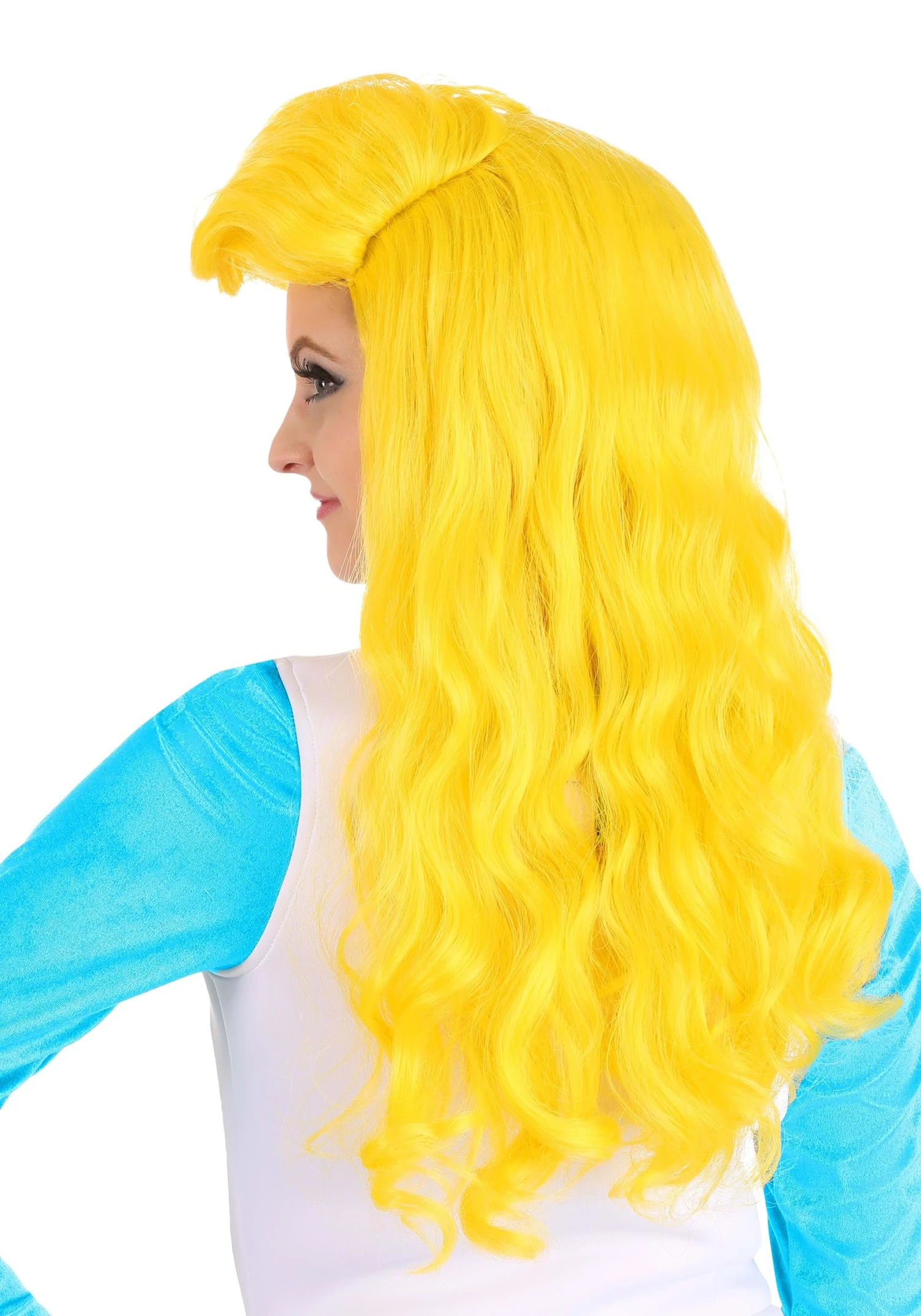 The Smurfs Women's Smurfette Costume Wig 4 The Smurfs Women's Smurfette Costume Wig - Image 2