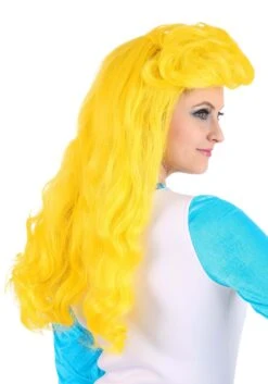 The Smurfs Women's Smurfette Costume Wig 13 The Smurfs Women's Smurfette Costume Wig -Halloween Costumes the smurfs womens smurfette wig alt 2