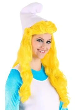 The Smurfs Women's Smurfette Costume Wig 14 The Smurfs Women's Smurfette Costume Wig -Halloween Costumes the smurfs womens smurfette wig alt 3