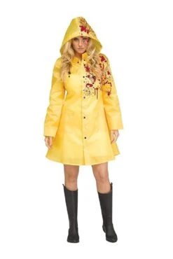 Fun World Women's Yellow Raincoat Costume -Halloween Costumes the womens yellow raincoat costume