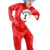 Adult Plus Size Thing 1 & Thing 2 Halloween Costume 1 Adult Plus Size Thing 1 & Thing 2 Halloween Costume -Halloween Costumes thing 1 and thing 2 adult halloween costume