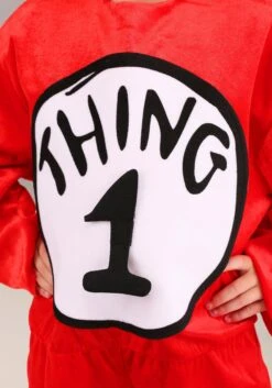 Toddler Thing 1 & Thing 2 Costume -Halloween Costumes thing 1 thing 2 toddler costume alt 3