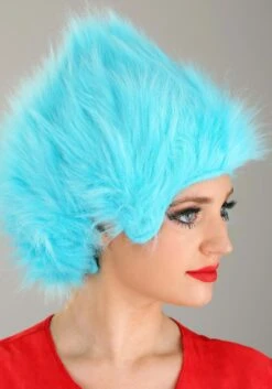 Thing 1 And Thing 2 Adult Costume 9 Thing 1 And Thing 2 Adult Costume -Halloween Costumes thing 12 adult costume alt 2