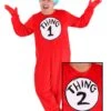 Thing 1&2 Adult Plus Size Costume -Halloween Costumes thing 12 adult plus costume