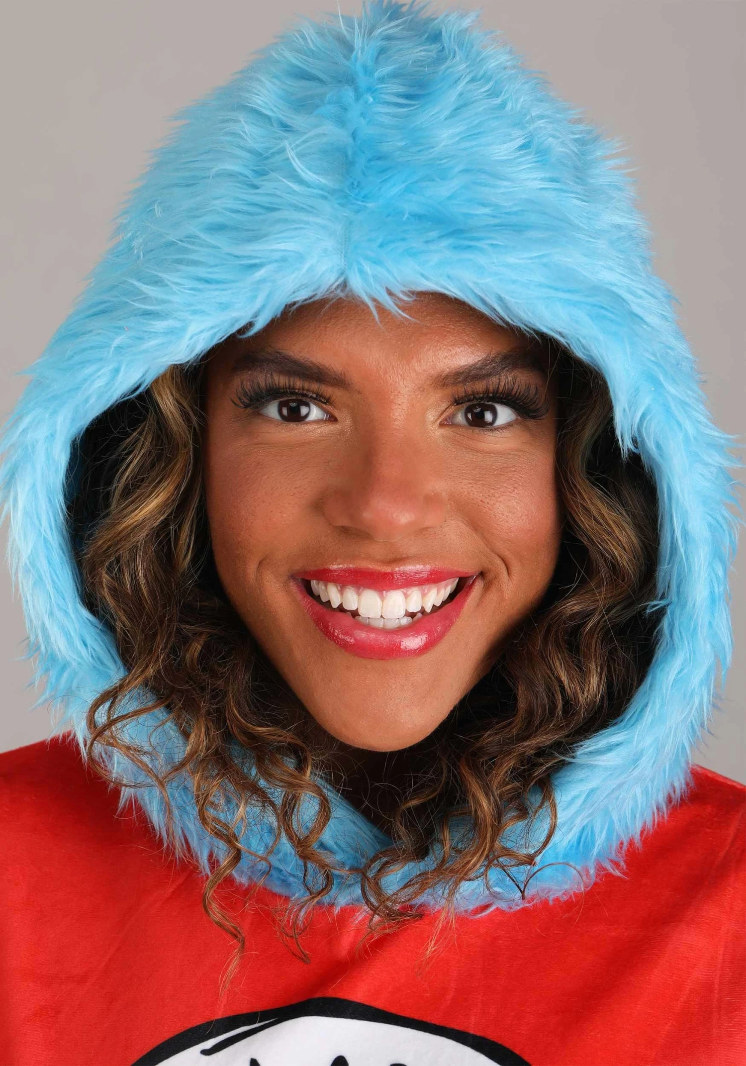 Adult Dr. Seuss Thing 1 & 2 Hoodie Costume Top 5 Adult Dr. Seuss Thing 1 & 2 Hoodie Costume Top - Image 3