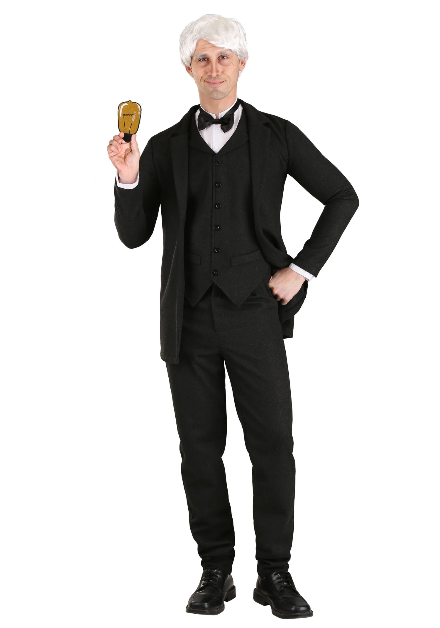 Mens Thomas Edison Costume 3 Mens Thomas Edison Costume