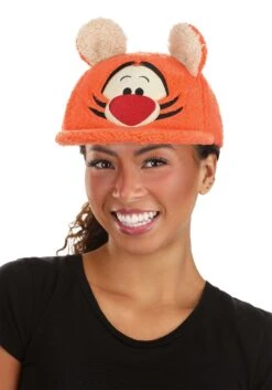 Tigger Fuzzy Cap With Ears 11 Tigger Fuzzy Cap With Ears -Halloween Costumes tigger fuzzy cap alt 2