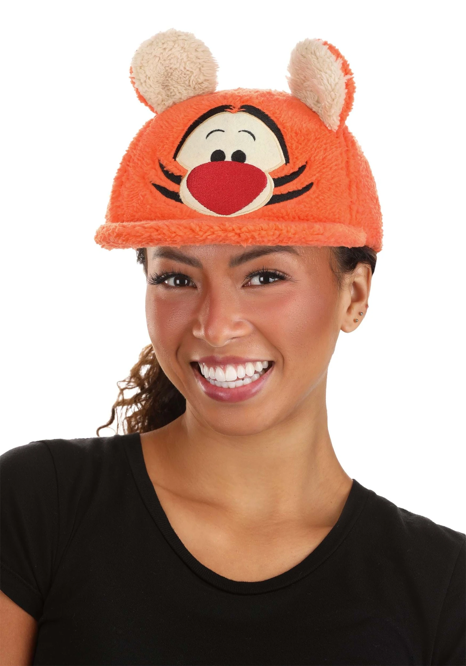 Tigger Fuzzy Cap With Ears 5 Tigger Fuzzy Cap With Ears - Image 3