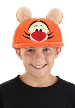 Tigger Fuzzy Cap With Ears 12 Tigger Fuzzy Cap With Ears -Halloween Costumes tigger fuzzy cap alt 3