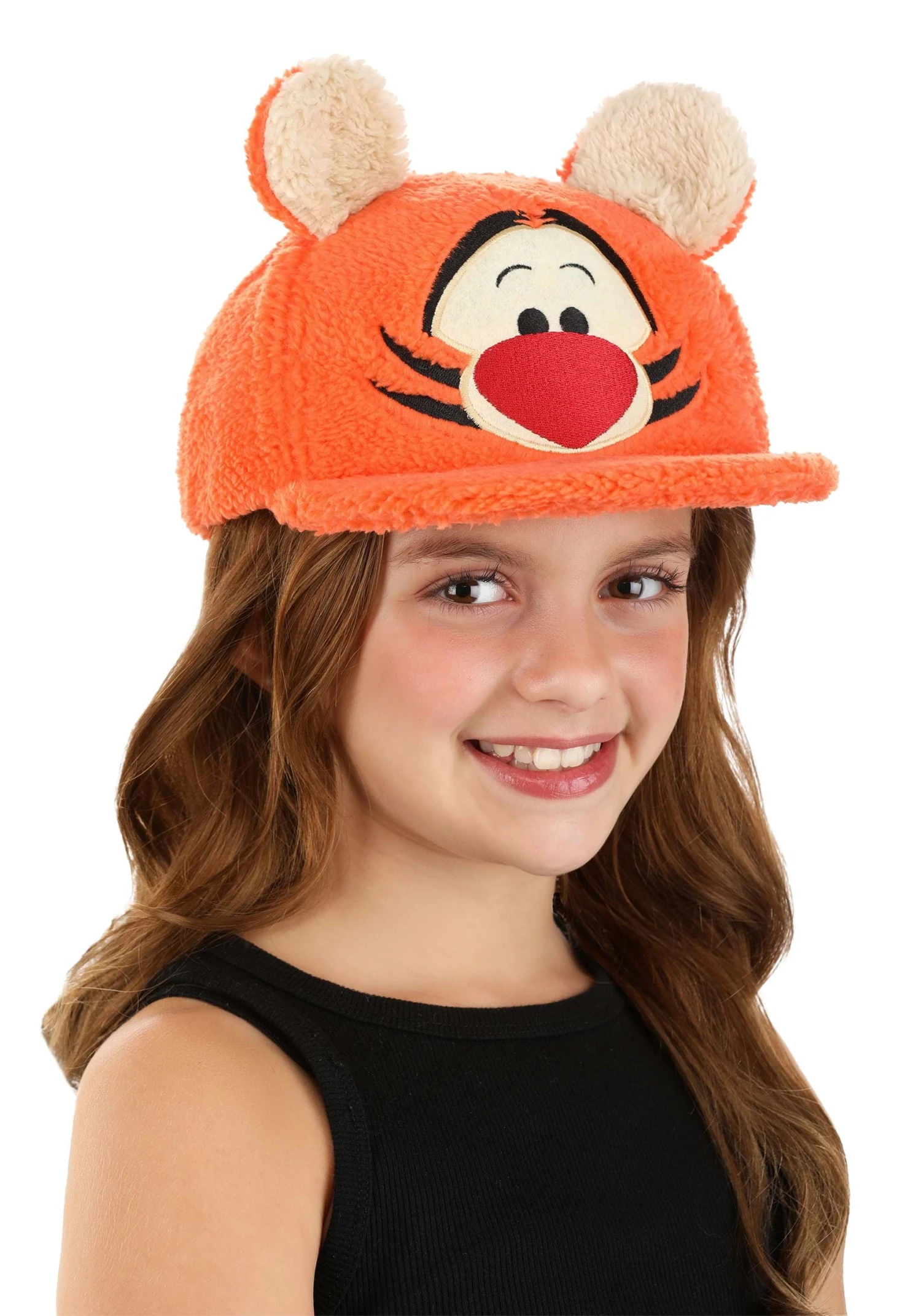 Tigger Fuzzy Cap With Ears 7 Tigger Fuzzy Cap With Ears - Image 5