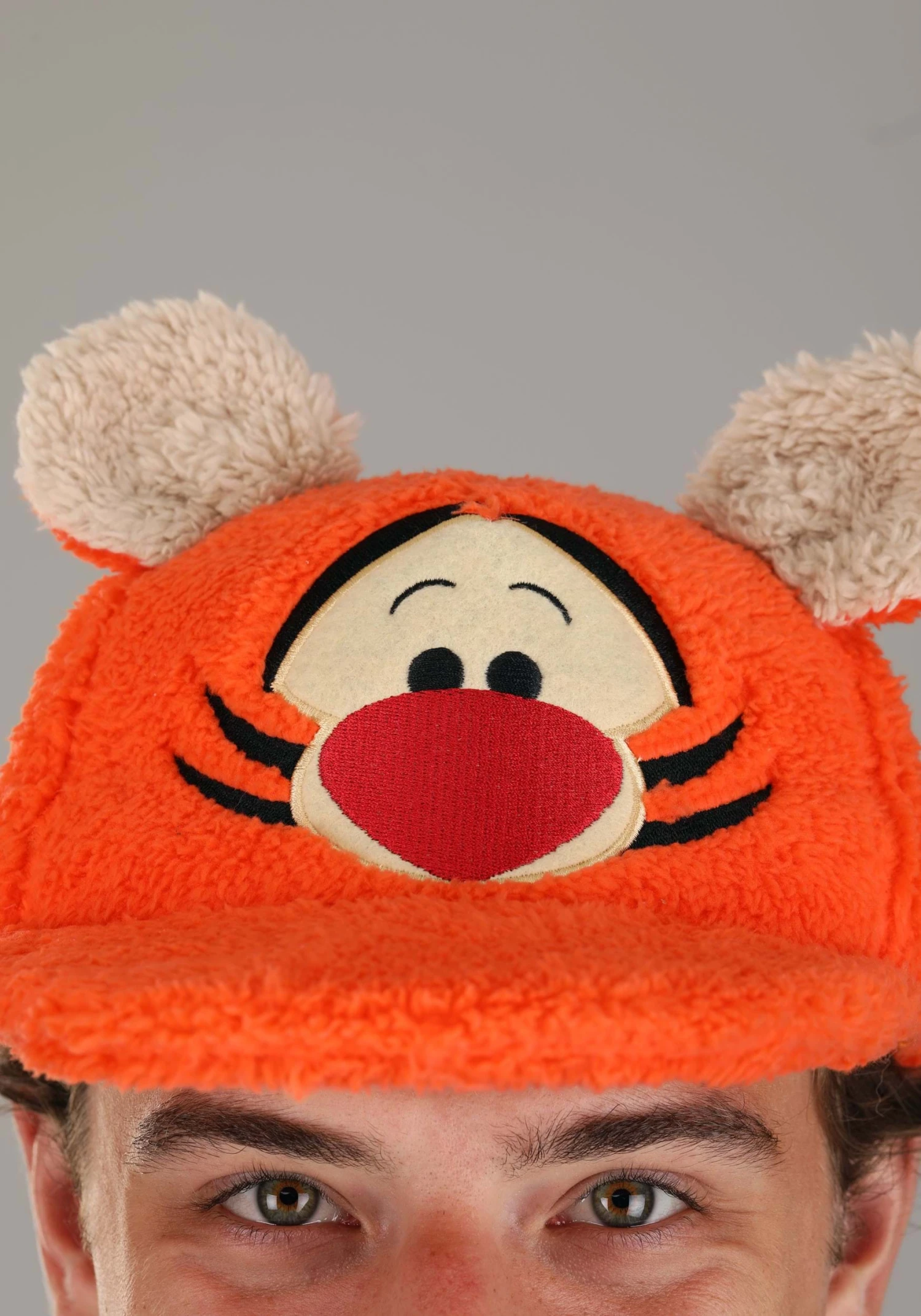 Tigger Fuzzy Cap With Ears 8 Tigger Fuzzy Cap With Ears - Image 6