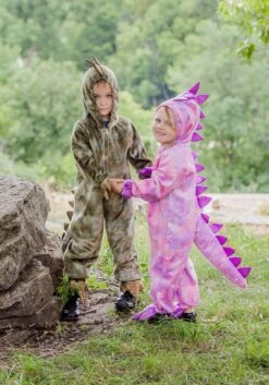 Girls Tilly The T-Rex Dinosaur Costume -Halloween Costumes tilly the t rex girls dinosaur costume alt 4