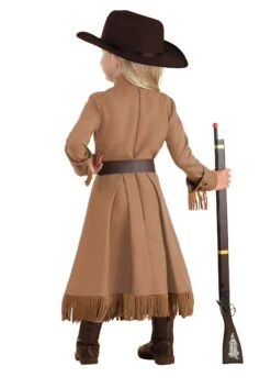 Girl's Annie Oakley Cowgirl Toddler Costume -Halloween Costumes toddler annie oakley cowgirl costume alt 4