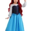 Disney Ariel Blue Dress Girl's Toddler Costume -Halloween Costumes toddler ariel blue dress costume