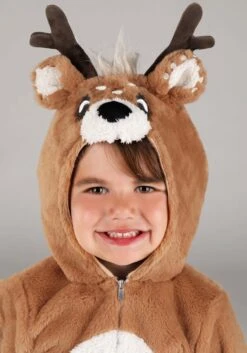 Little Baby Deer Costume For Toddlers -Halloween Costumes toddler baby deer costume alt 2