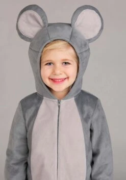 Toddler Grey Baby Mouse Costume 11 Toddler Grey Baby Mouse Costume -Halloween Costumes toddler baby mouse costume alt 2