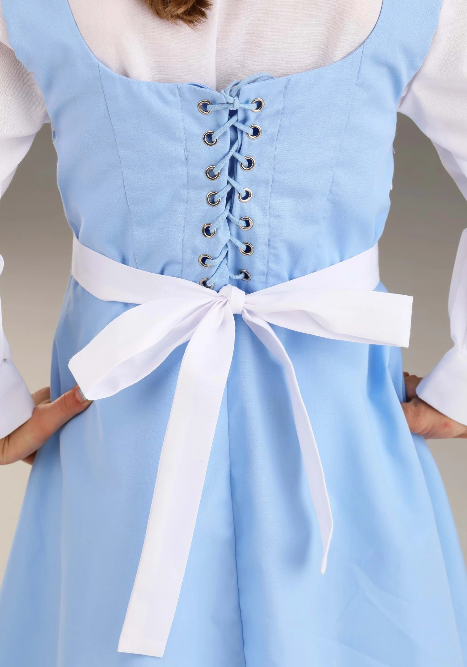 Belle Blue Dress Costume For Toddlers From Disney's Beauty And The Beast 9 Belle Blue Dress Costume For Toddlers From Disney's Beauty And The Beast - Image 7