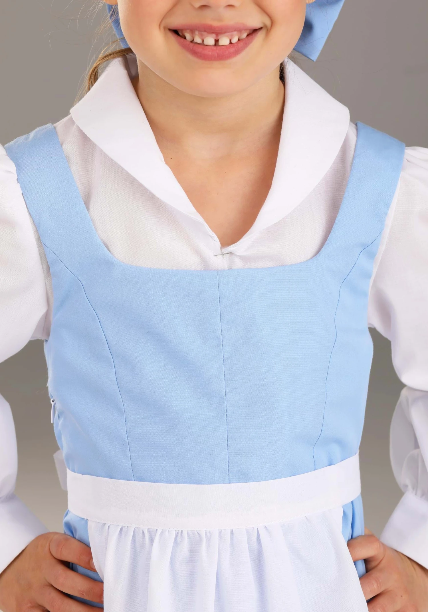 Belle Blue Dress Costume For Toddlers From Disney's Beauty And The Beast 8 Belle Blue Dress Costume For Toddlers From Disney's Beauty And The Beast - Image 6