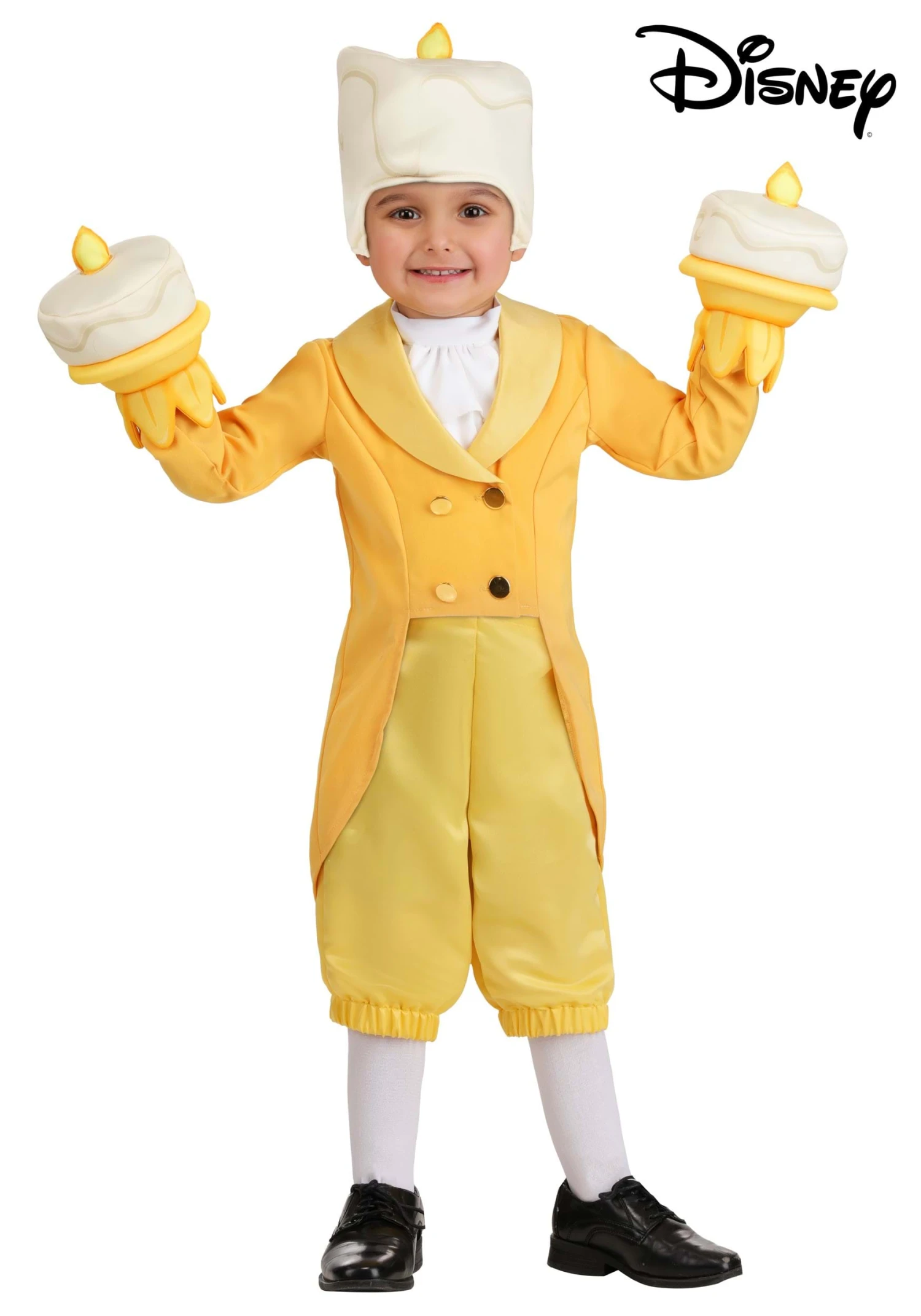 Boy's Toddler Beauty And The Beast Lumiere Costume 3 Boy's Toddler Beauty And The Beast Lumiere Costume