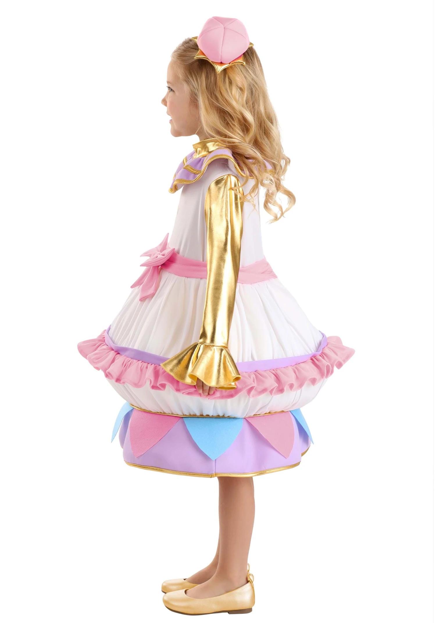 Girl's Disney Beauty And The Beast Mrs. Potts Toddler Costume 5 Girl's Disney Beauty And The Beast Mrs. Potts Toddler Costume - Image 3
