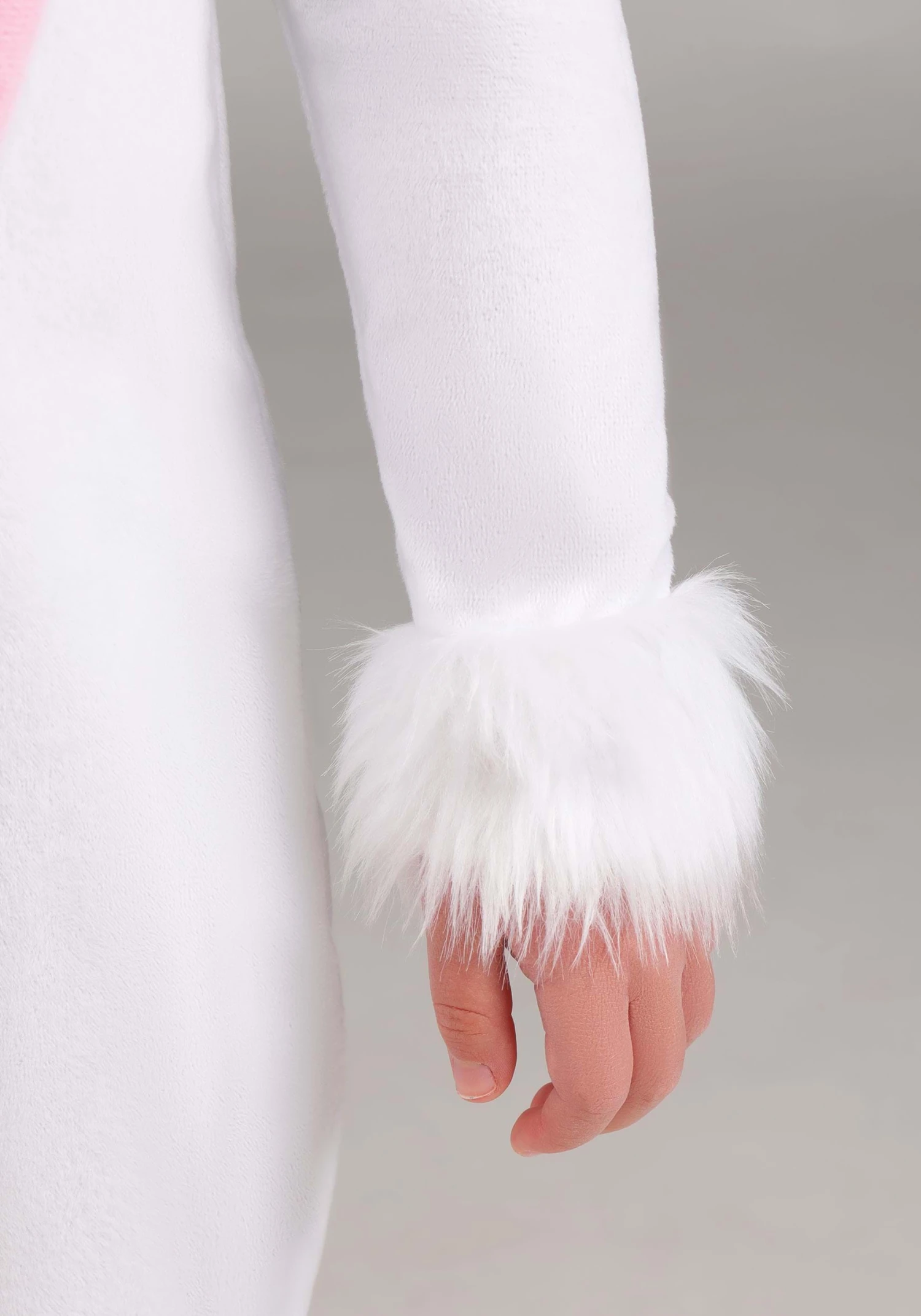Toddler Big Tailed White Cat Costume 6 Toddler Big Tailed White Cat Costume - Image 4