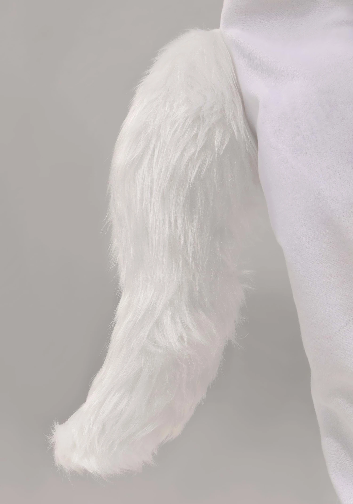 Toddler Big Tailed White Cat Costume 7 Toddler Big Tailed White Cat Costume - Image 5