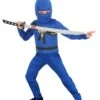 Blue Ninja Master Costume For Toddlers 2 Blue Ninja Master Costume For Toddlers -Halloween Costumes toddler blue ninja master costume
