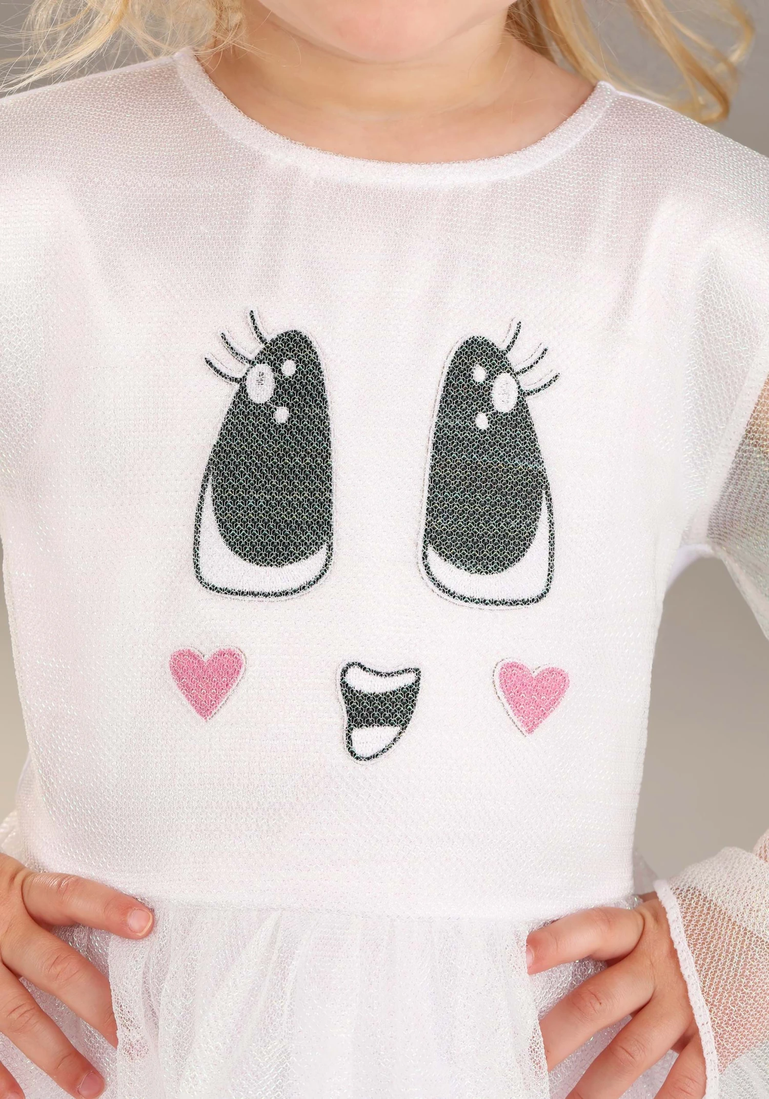 Boo-tiful Ghost Toddler Costume For Girls 6 Boo-tiful Ghost Toddler Costume For Girls - Image 4