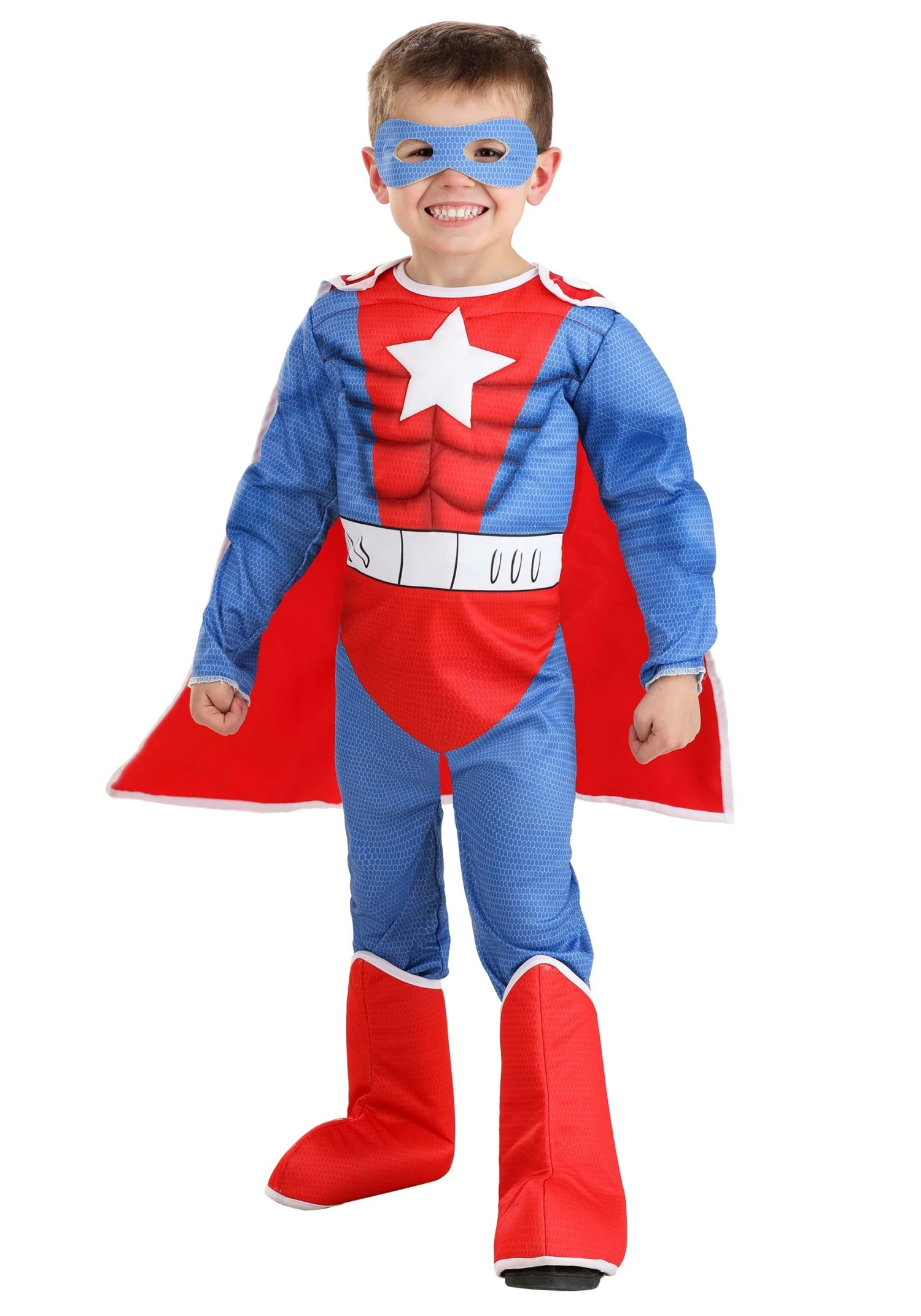 Toddler Muscle Suit Superhero Costume For Boys 3 Toddler Muscle Suit Superhero Costume For Boys
