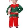 Santa's Helper Costume For Toddlers 1 Santa's Helper Costume For Toddlers -Halloween Costumes toddler boys santas helper costume